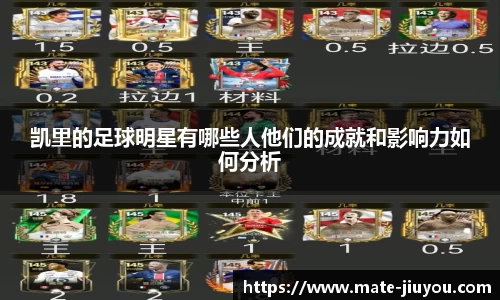 凯里的足球明星有哪些人他们的成就和影响力如何分析